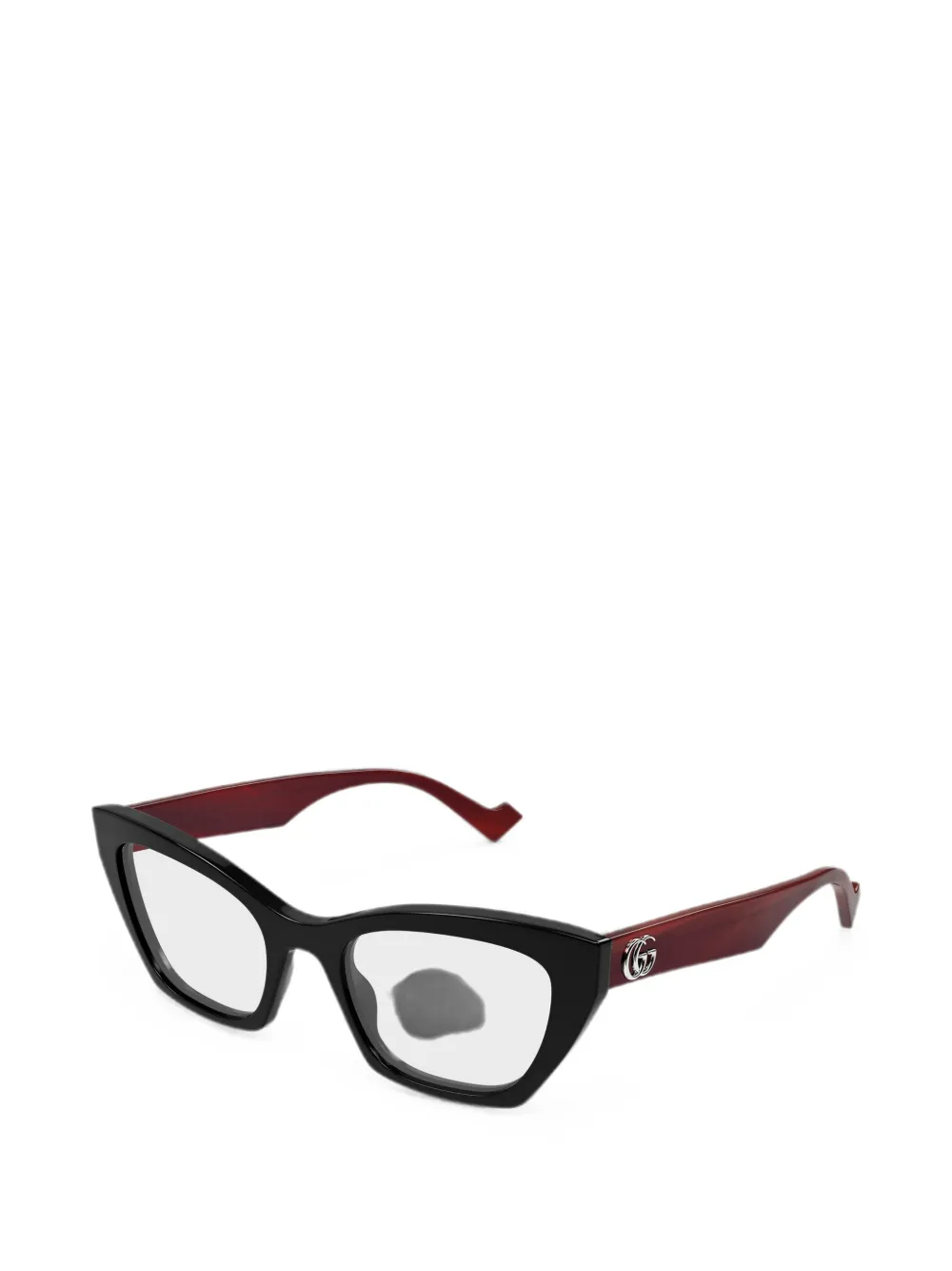 Gucci Eyewear Bril met cat-eye montuur Zwart