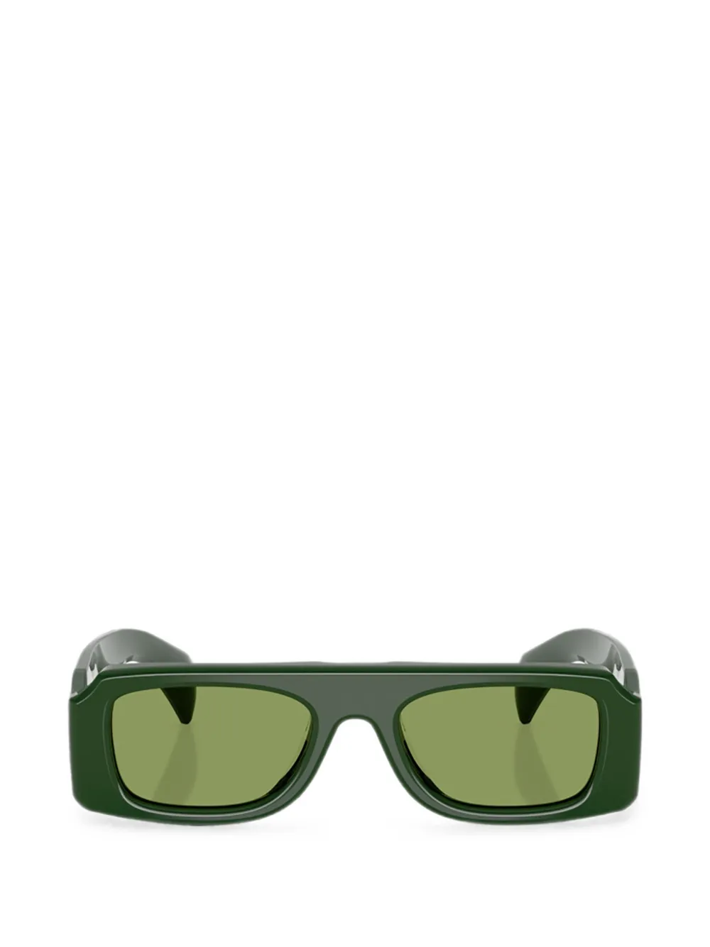Oliver Peoples Occhiali da sole squadrati Edition 4 - Verde