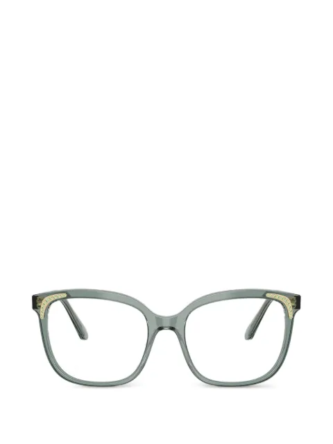 Swarovski Eyewear crystal-embellished square-frame glasses