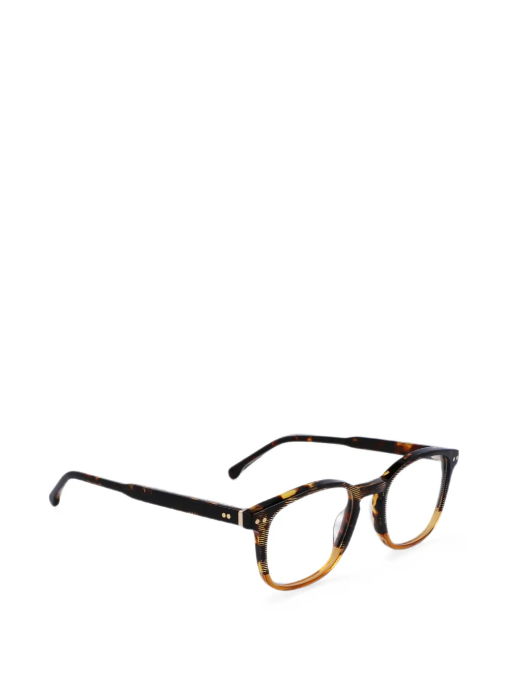 Paul Smith Elliot bril met vierkant montuur Bruin