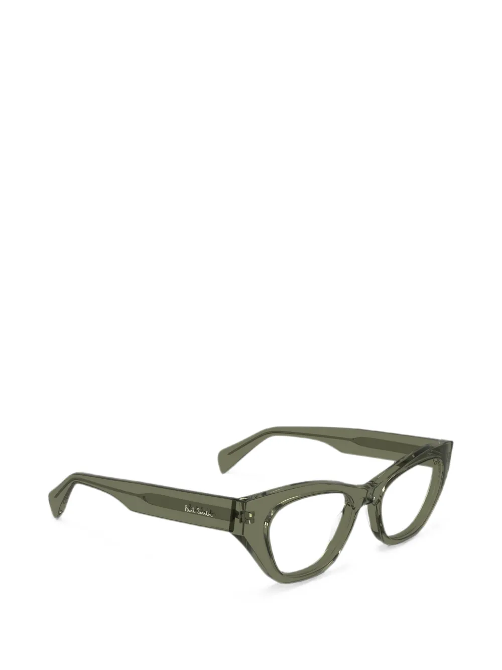 Paul Smith Korda bril met cat-eye montuur Groen