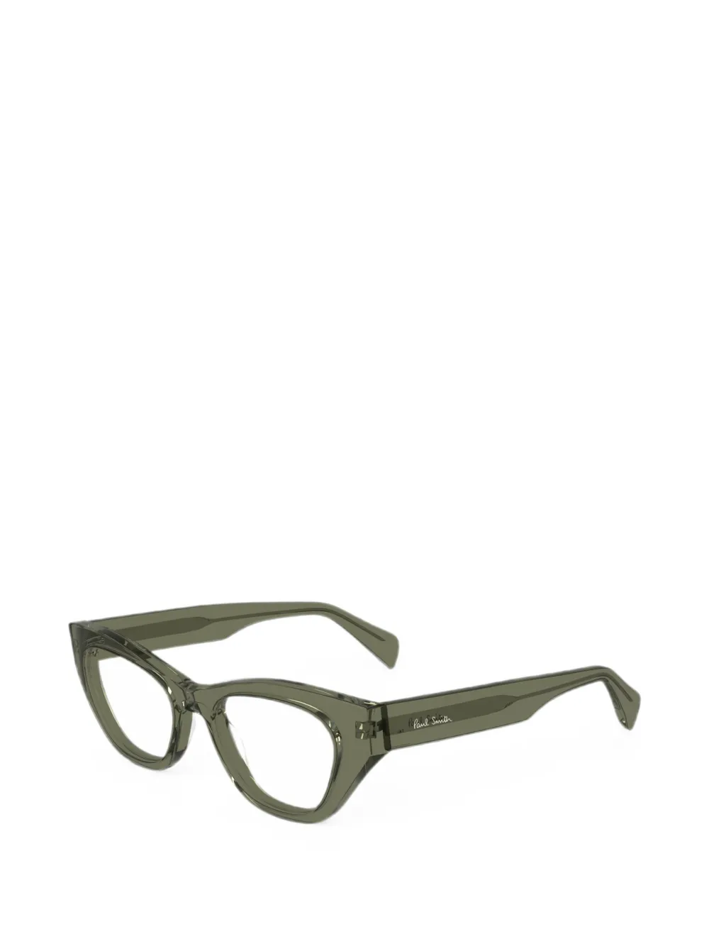Paul Smith Korda bril met cat-eye montuur Groen