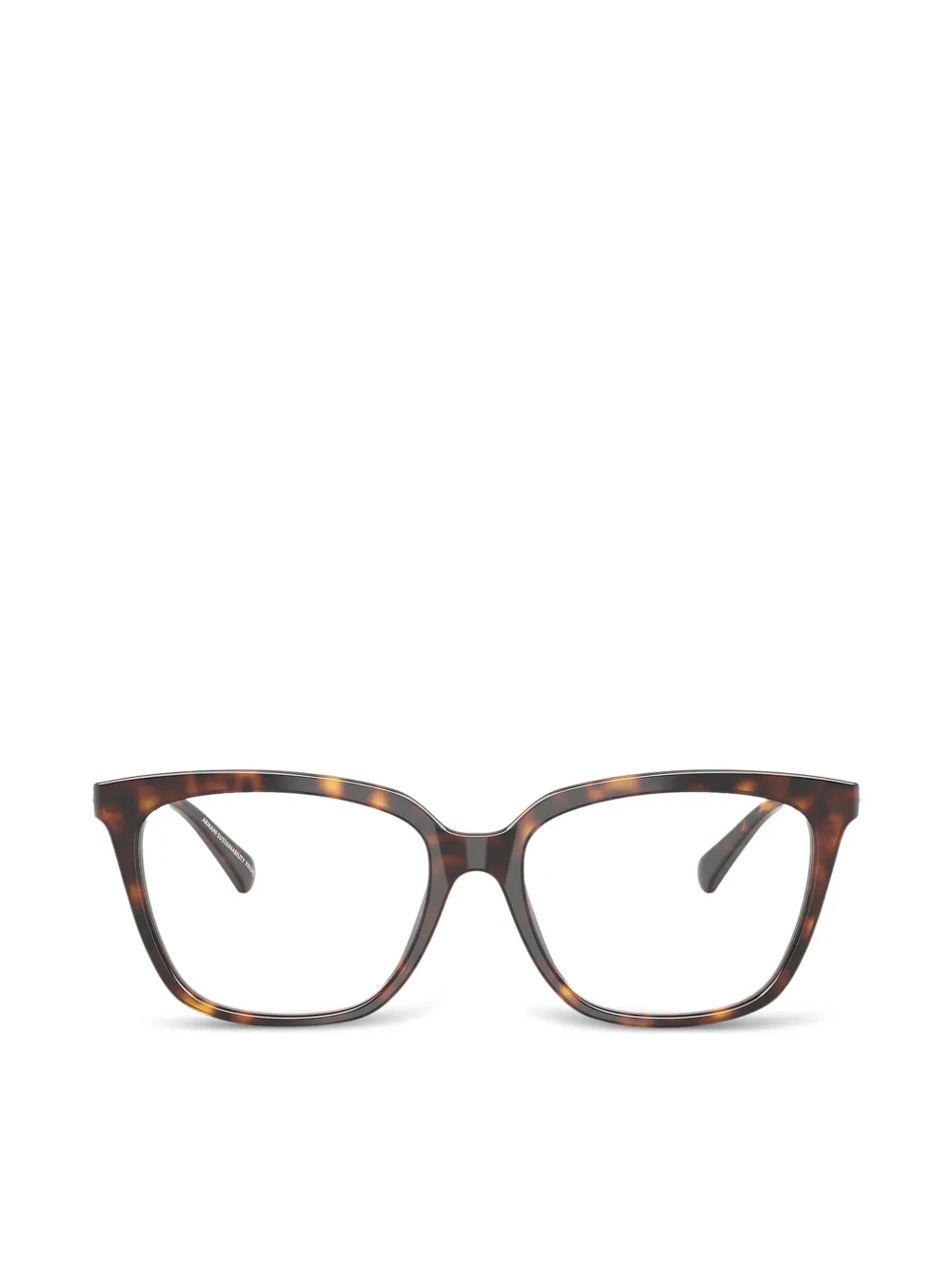 Emporio Armani Occhiali con effetto tartarugato - Marrone