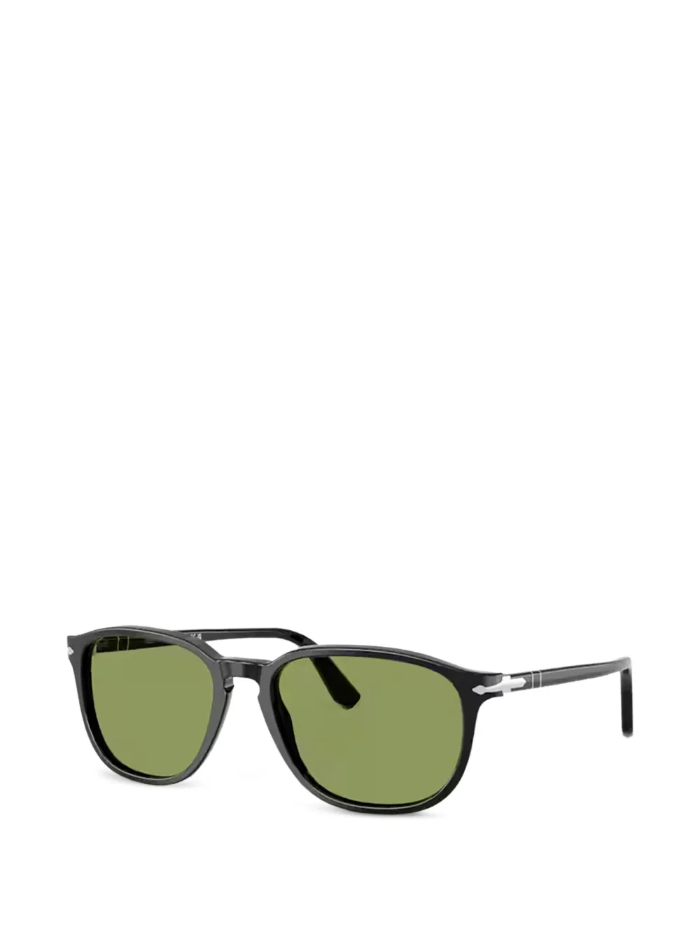 Persol Zonnebril met vierkant montuur Zwart