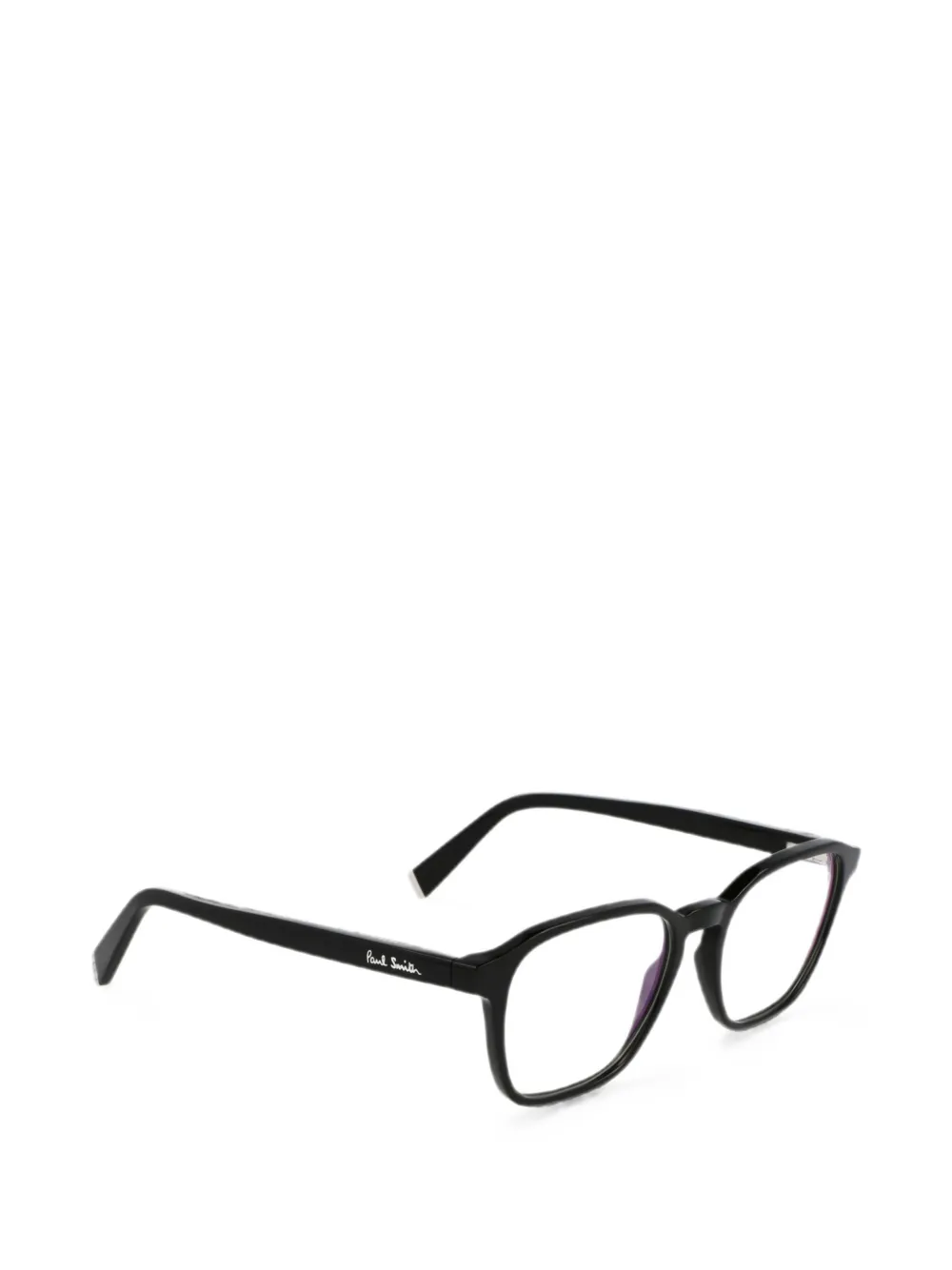 Paul Smith Adbroke bril met geometrisch montuur Zwart