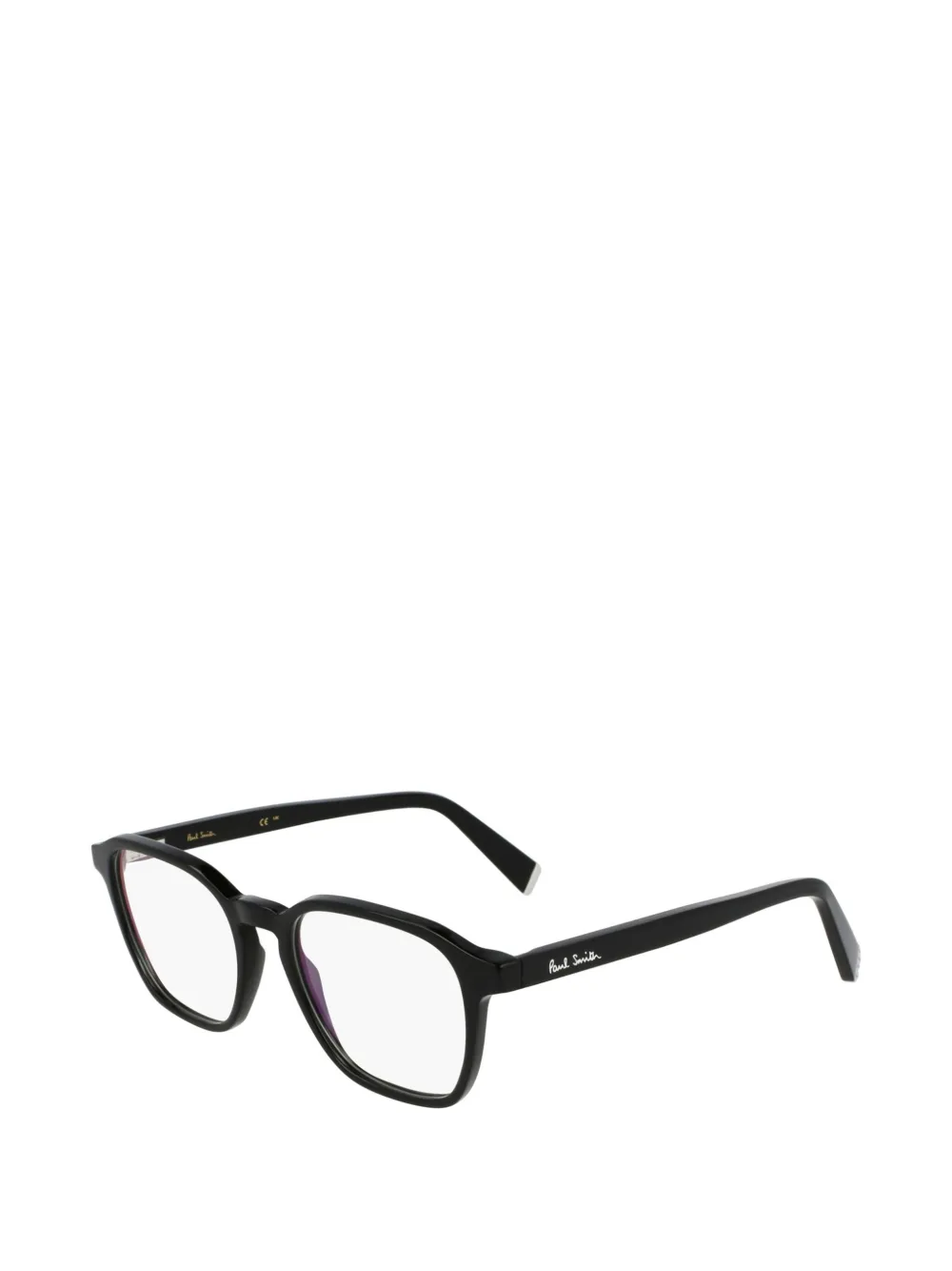 Paul Smith Adbroke bril met geometrisch montuur Zwart