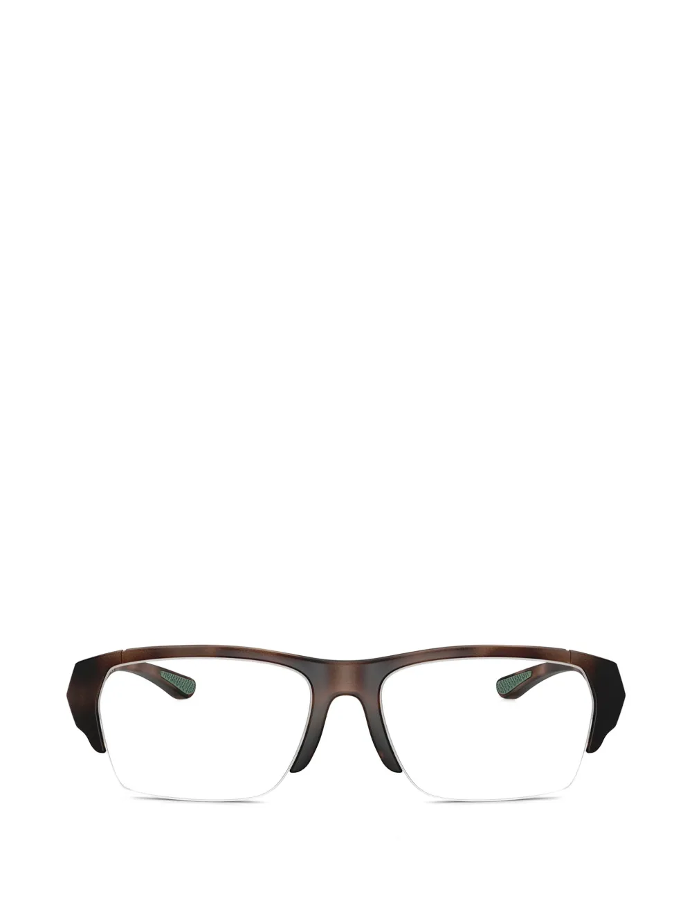 POLO RALPH LAUREN EYEWEAR lunettes de vue à monture rectangulaire - Marron