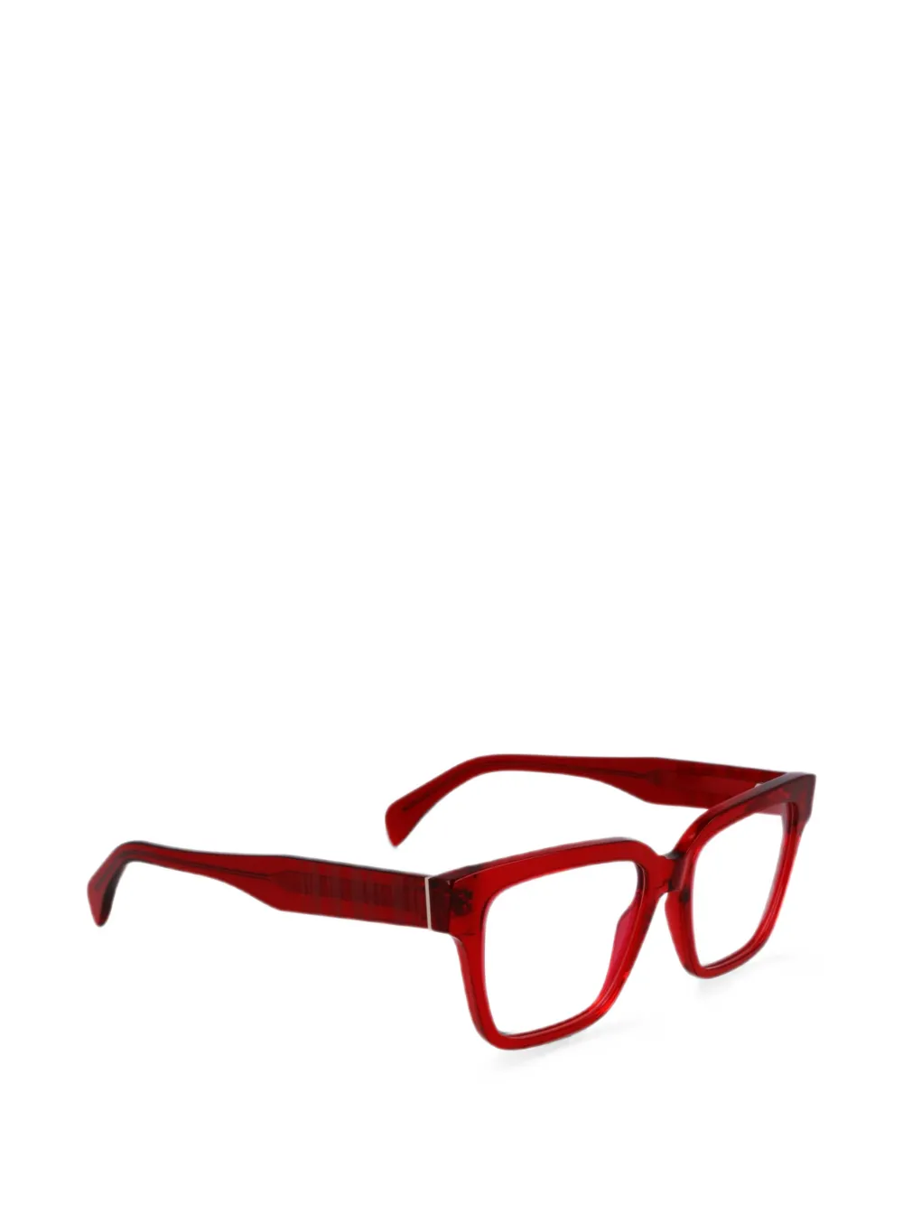 Paul Smith Bril met vierkant montuur Rood
