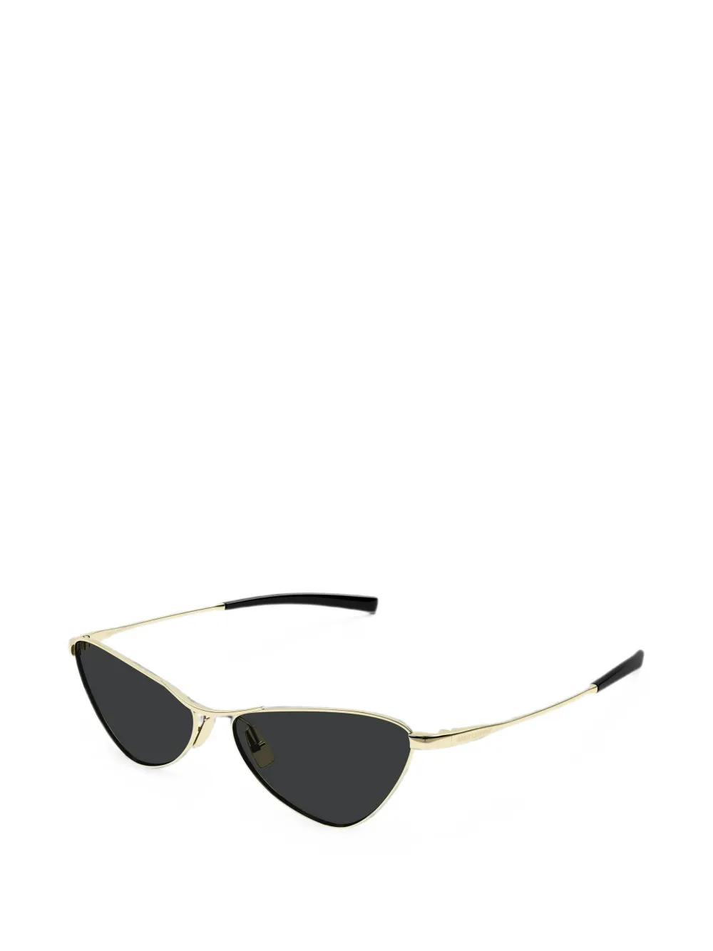 Saint Laurent Eyewear Zonnebril met cat-eye montuur Goud