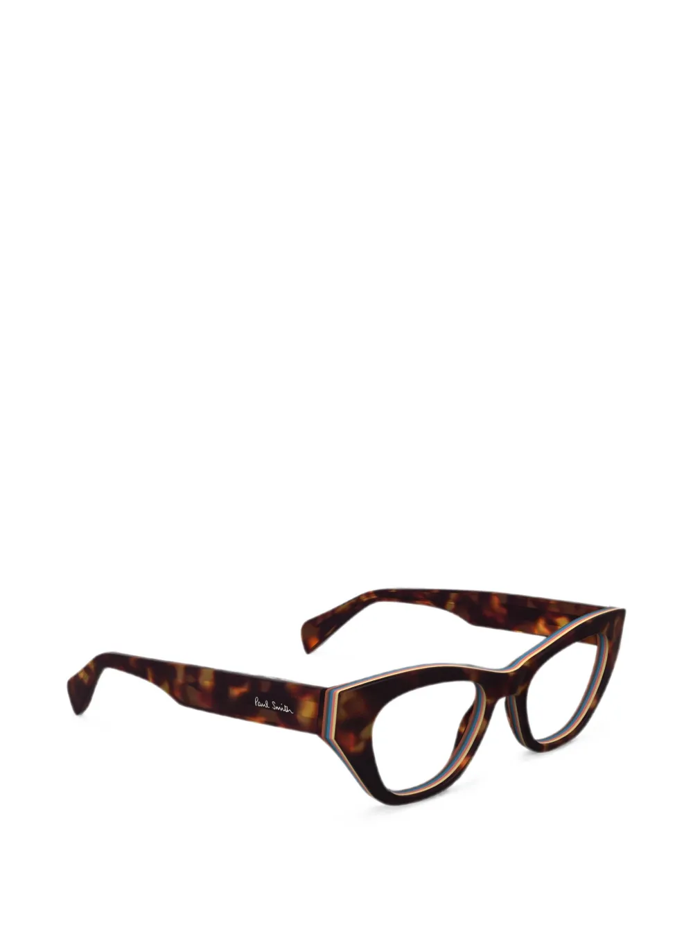 Paul Smith Korda montuur met cat-eye montuur Bruin
