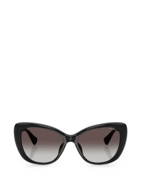 Ralph Eyewear logo-lettering cat-eye sunglasses