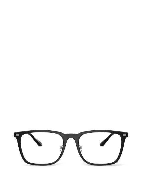 Emporio Armani rectangle-frame glasses