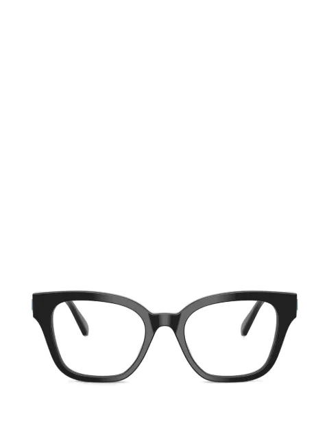 Swarovski Eyewear crystal-embellished geometric-frame glasses