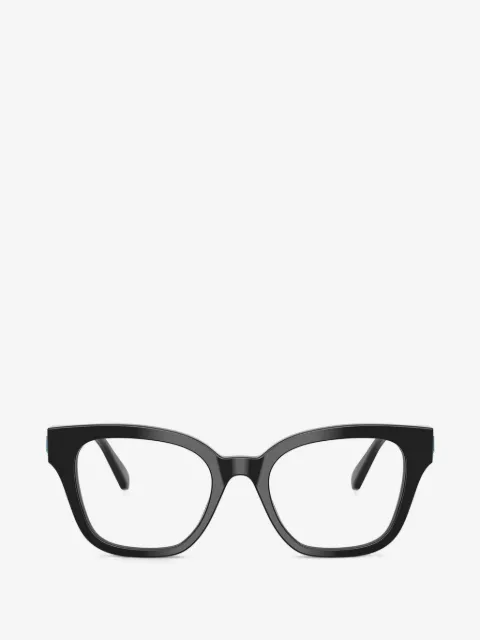 Swarovski Eyewear crystal-embellished geometric-frame glasses