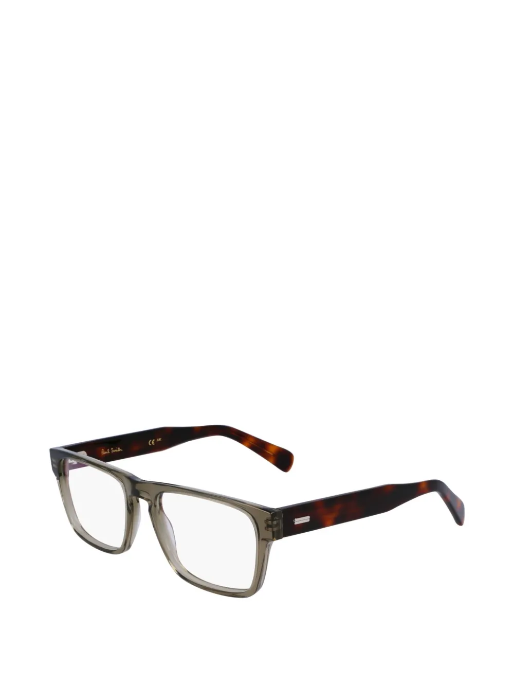 Paul Smith Harrow bril met rechthoekig montuur Grijs