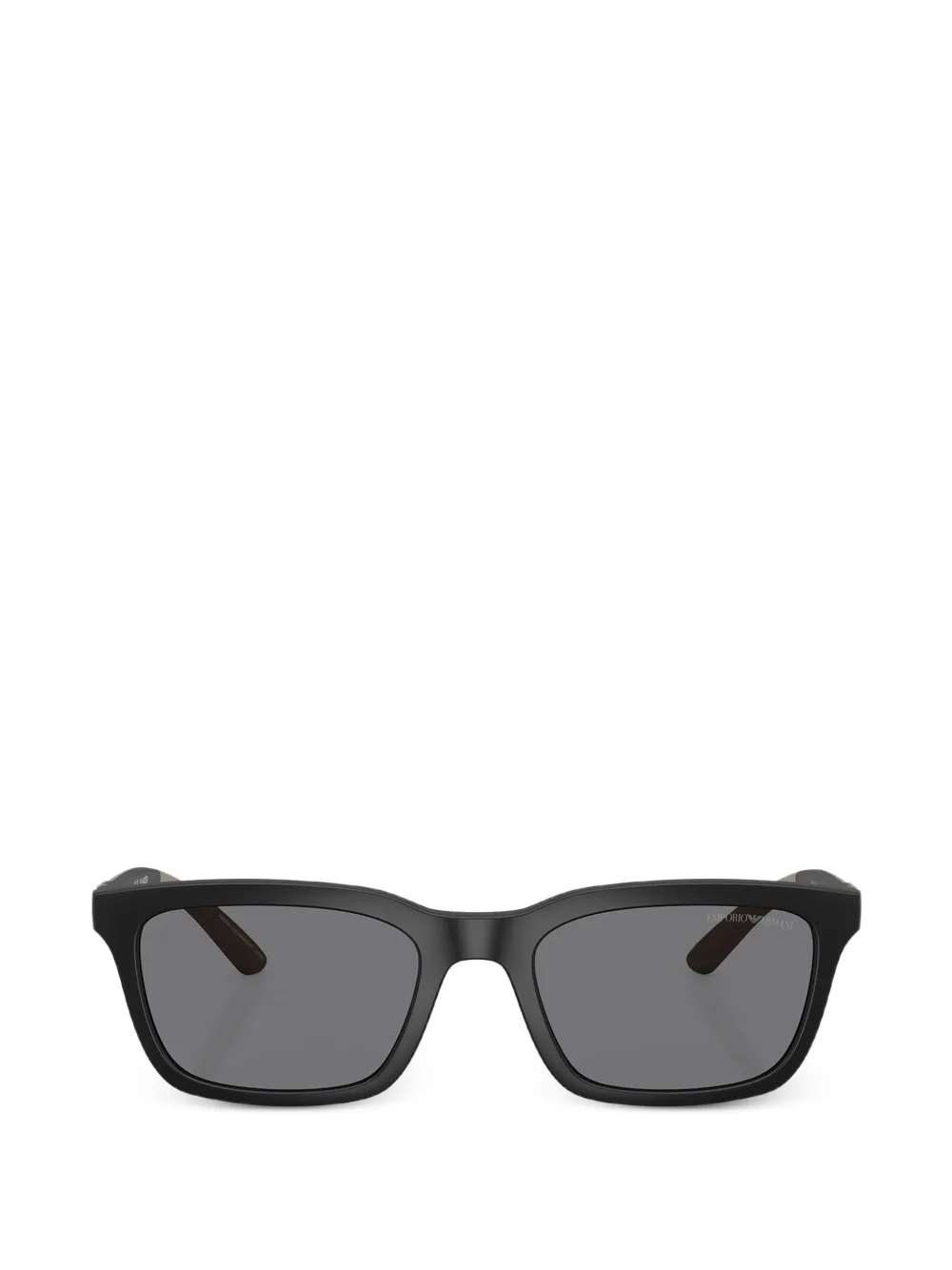 Emporio Armani Occhiali da sole rettangolari - Nero