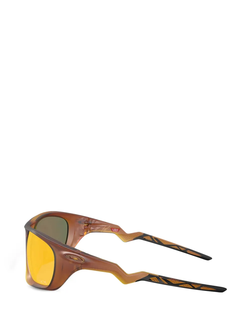 Oakley x Kylian Mbappé Signature Lateralis zonnebril Bruin