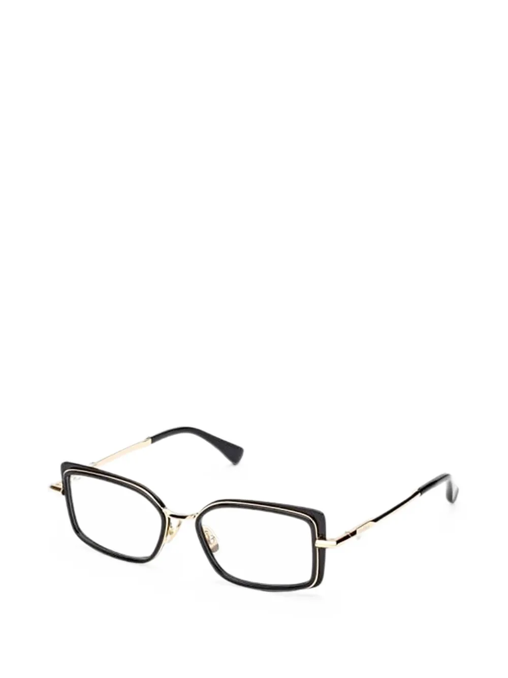 Max Mara Eyewear Occhiali con montatura geometrica - Nero