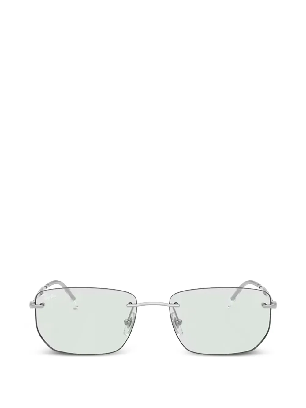 Ray-Ban Rahmenlose Sonnenbrille - Silber