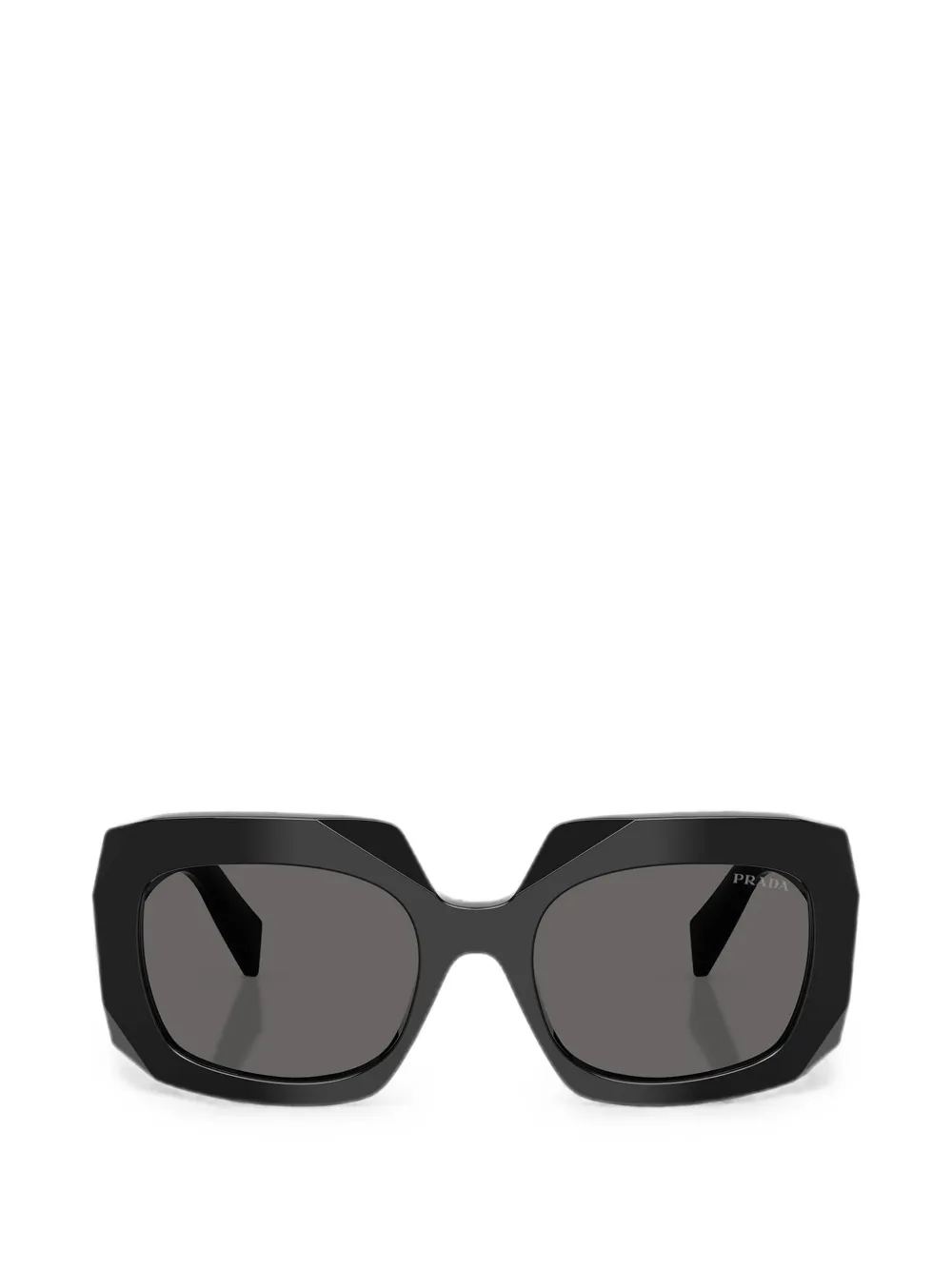 Prada Eyewear Symbole geometric-frame sunglasses - Nero