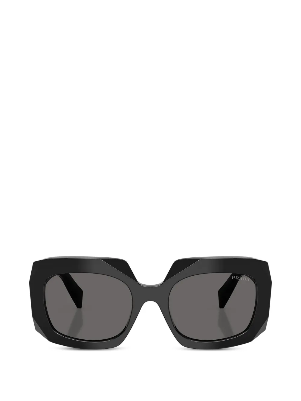 Prada Eyewear Symbole geometric-frame sunglasses - Nero