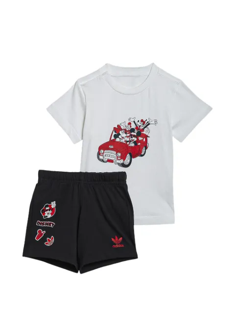 adidas Disney Mickey And Friends shorts set