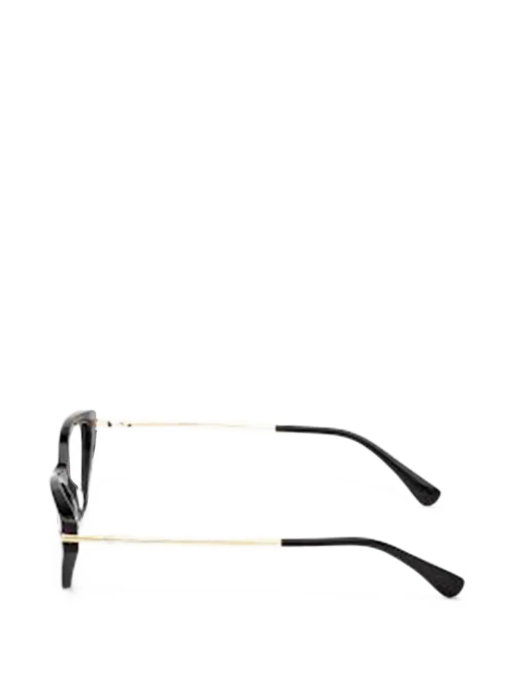 Max Mara Eyewear Bril met cat-eye montuur Zwart