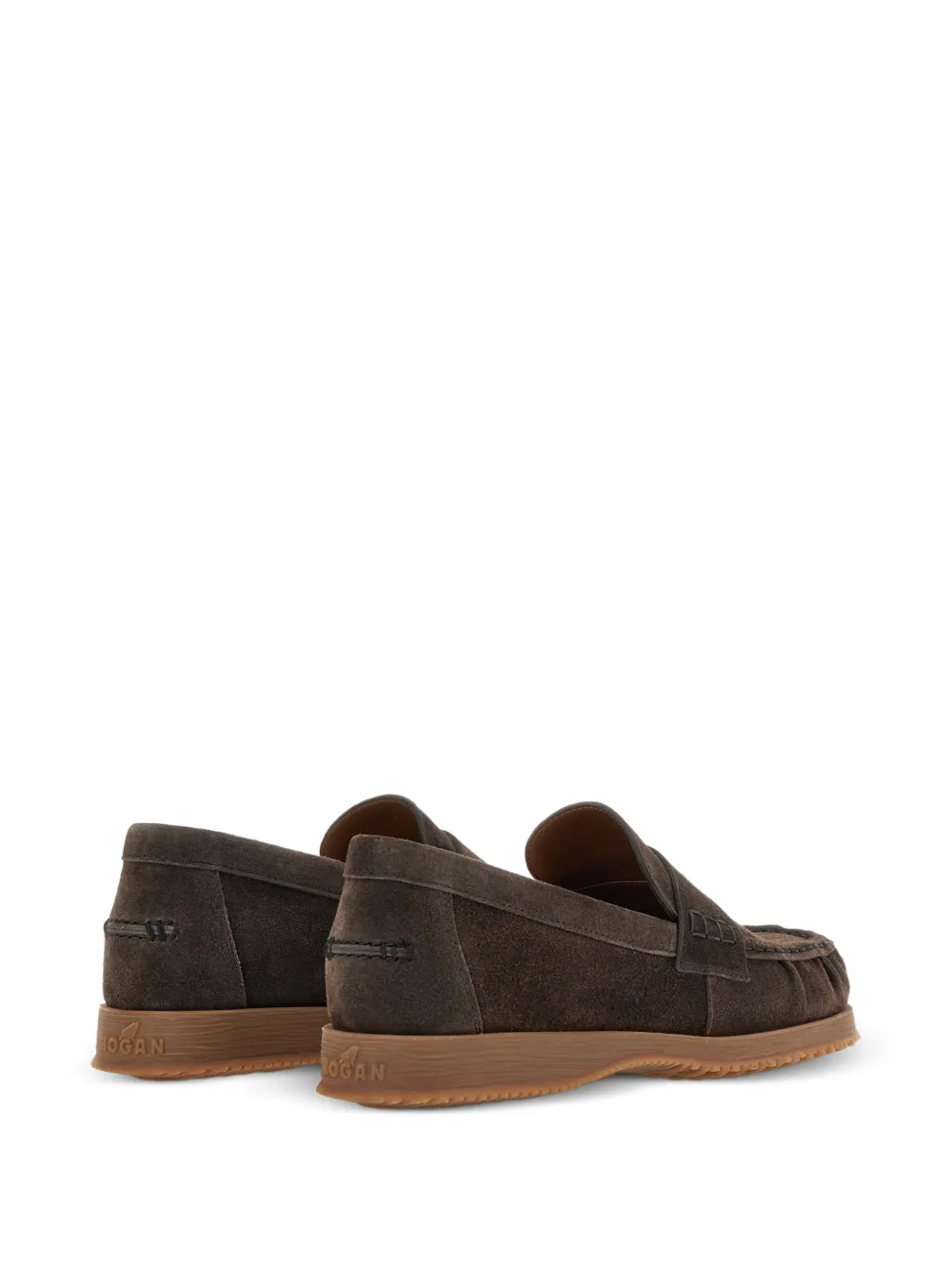 Hogan Traditionele loafers Bruin
