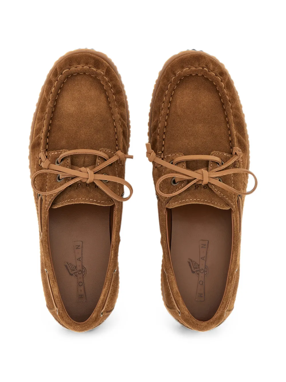 Hogan Traditionele bootschoenen Bruin