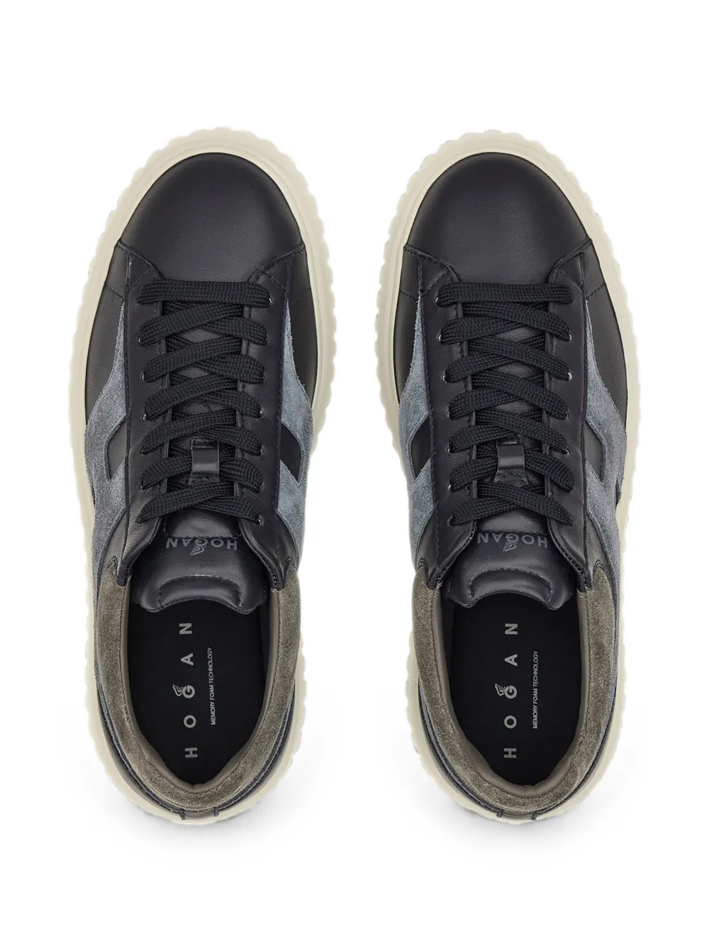 Hogan H-Stripes sneakers Blauw