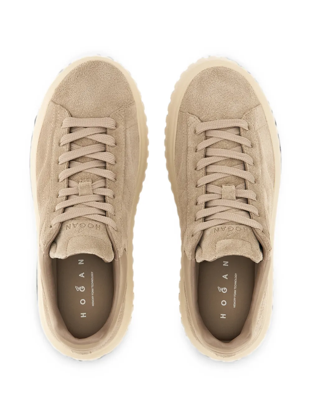 Hogan H-Stripes sneakers Beige