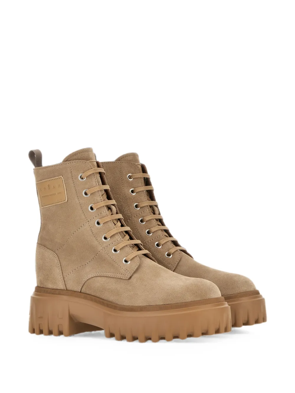 Hogan H700 veterlaarzen Beige