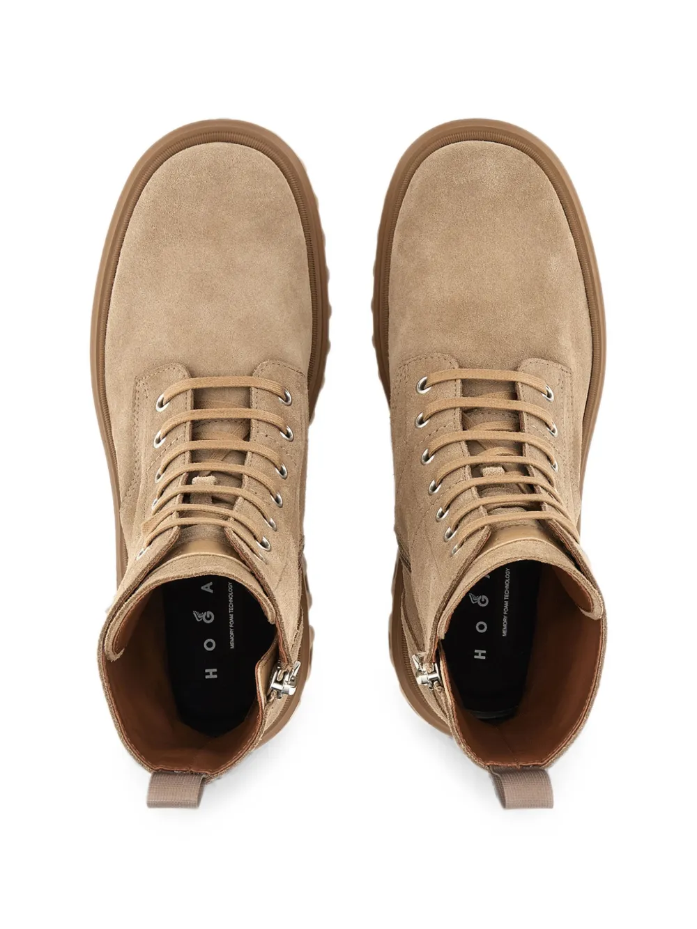 Hogan H700 veterlaarzen Beige