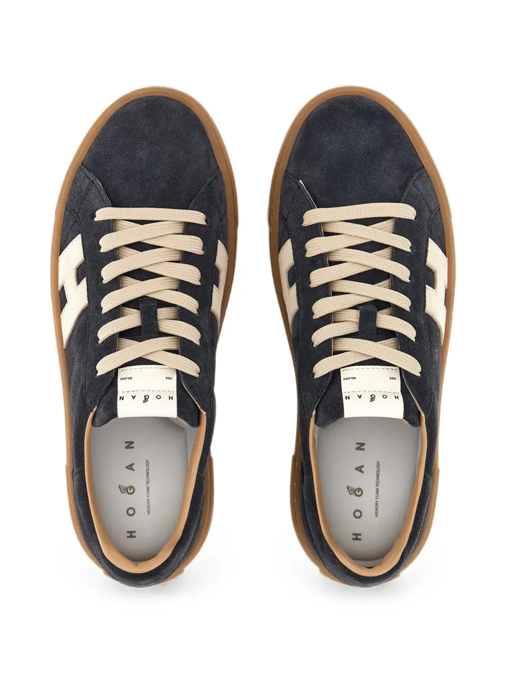 Hogan Crosswind sneakers Blauw