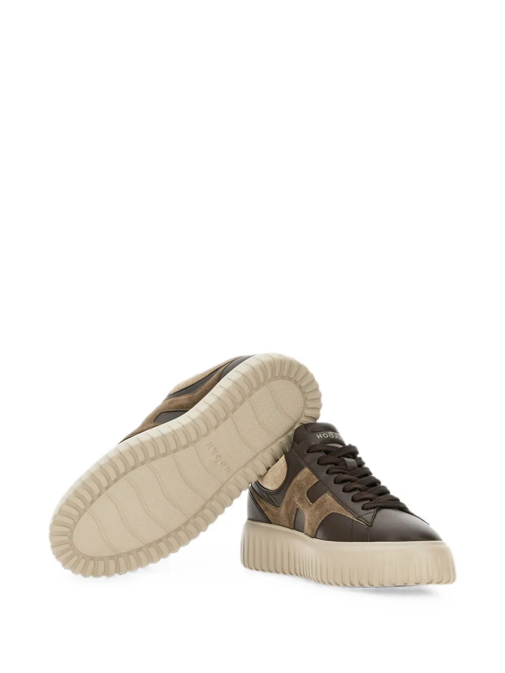 Hogan H-Stripes sneakers Bruin