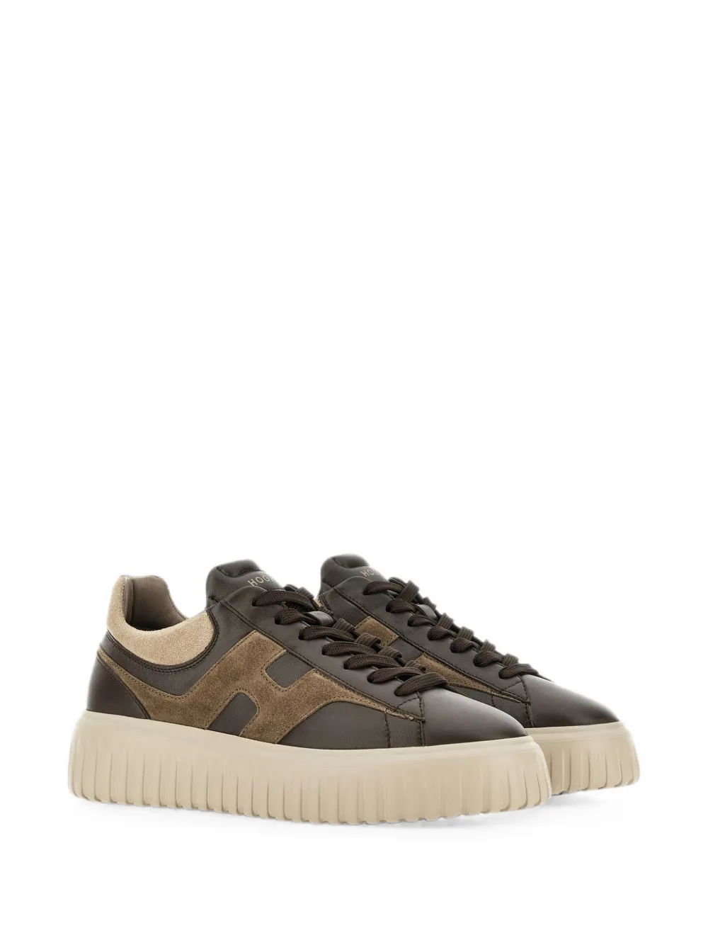Hogan H-Stripes sneakers Bruin