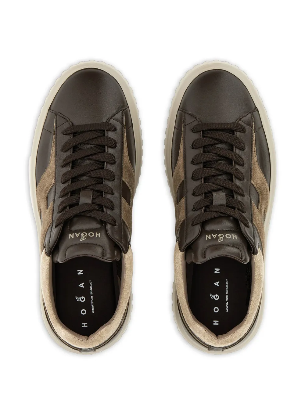 Hogan H-Stripes sneakers Bruin