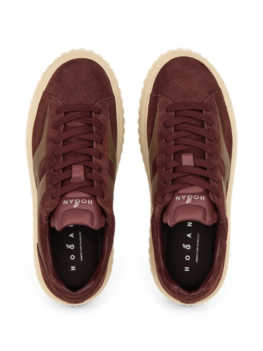 Hogan H-Stripes sneakers Bruin