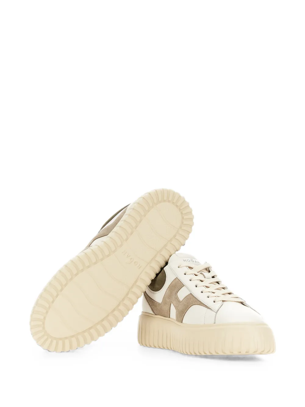 Hogan H-Stripes sneakers Beige