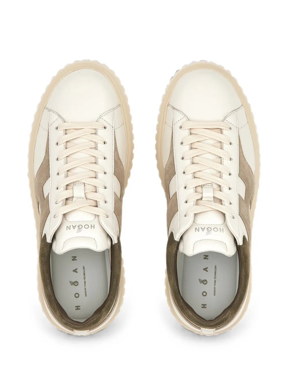 Hogan H-Stripes sneakers Beige