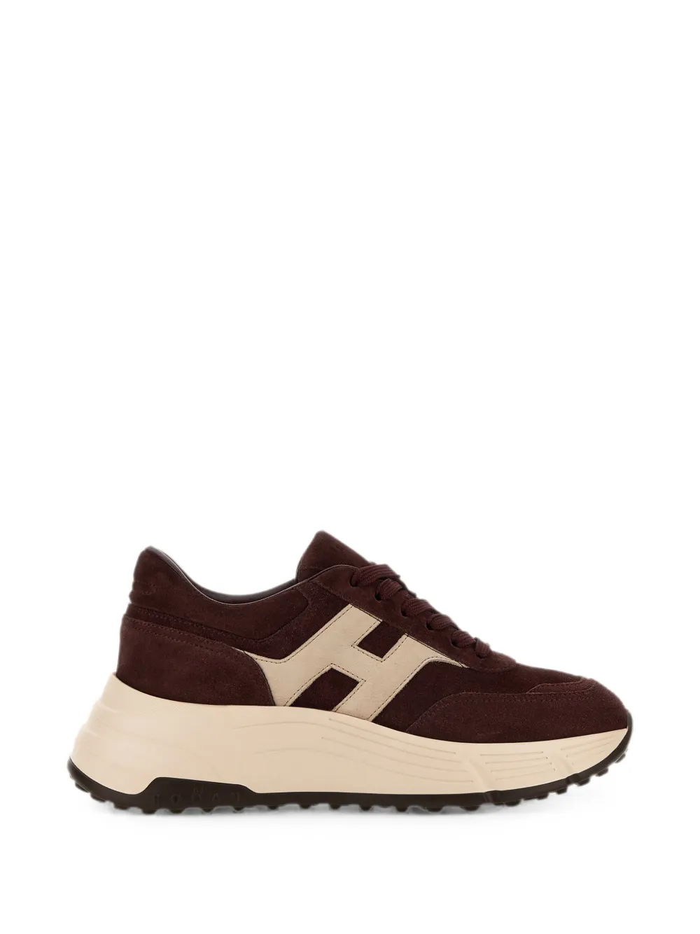 Hogan sneakers suede Hi-Fi - Rosso