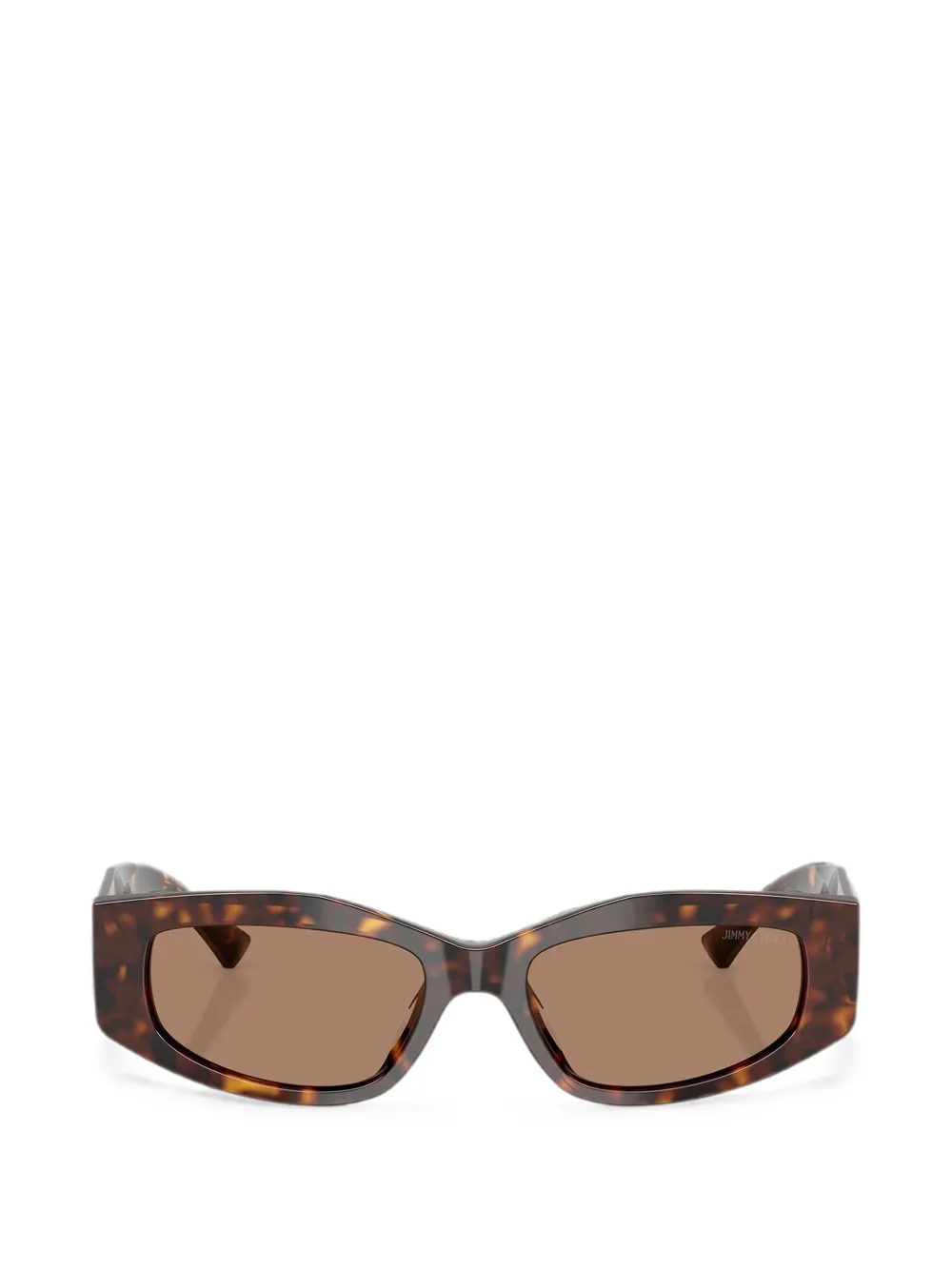 Jimmy Choo Eyewear Occhiali da sole Uma geometrici - Marrone