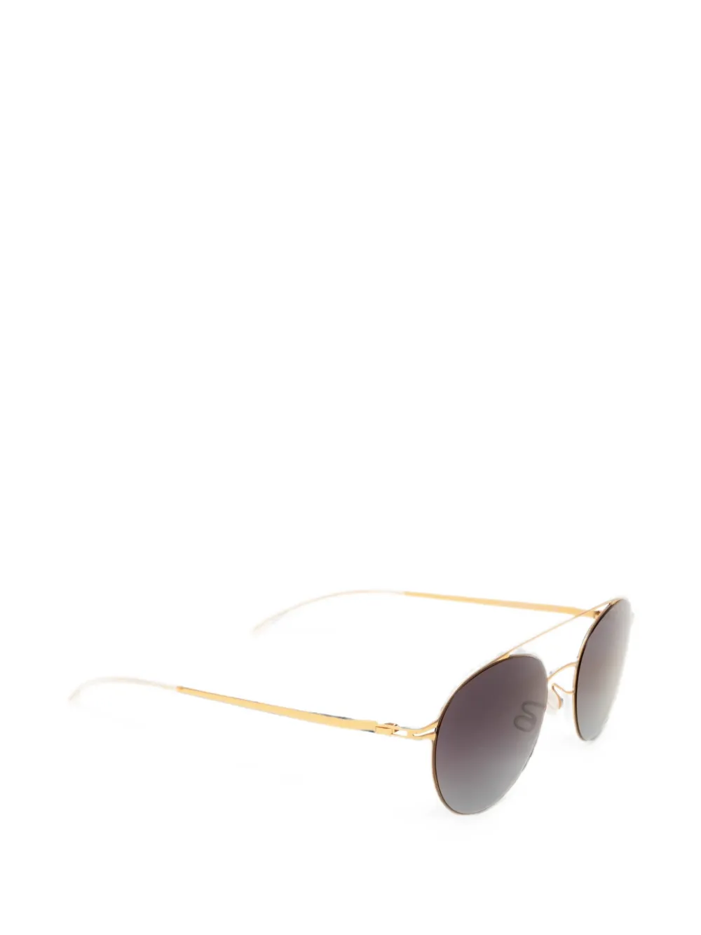 Mykita Reva Sun zonnebril met piloten montuur Goud