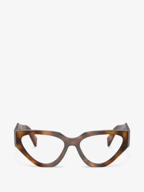 Prada Eyewear Brille mit Cat-Eye-Gestell