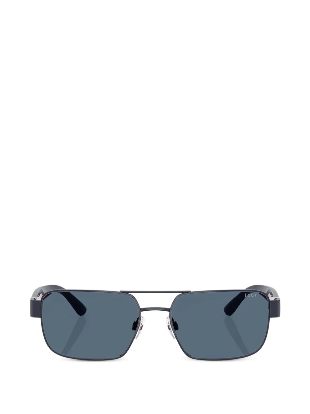 POLO RALPH LAUREN EYEWEAR Occhiali da sole rettangolari - Grigio