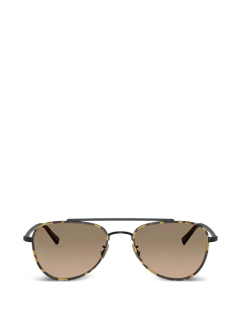 Oliver Peoples Occhiali da sole Sacoye con montatura stile pilota - Nero