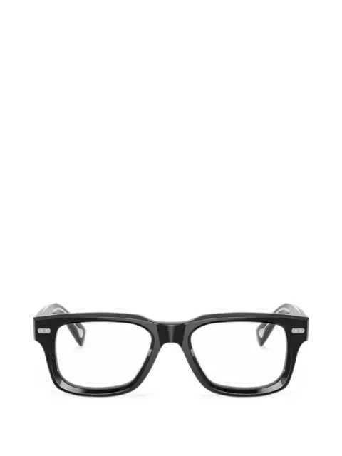 Brunello Cucinelli lentes con armazón rectangular