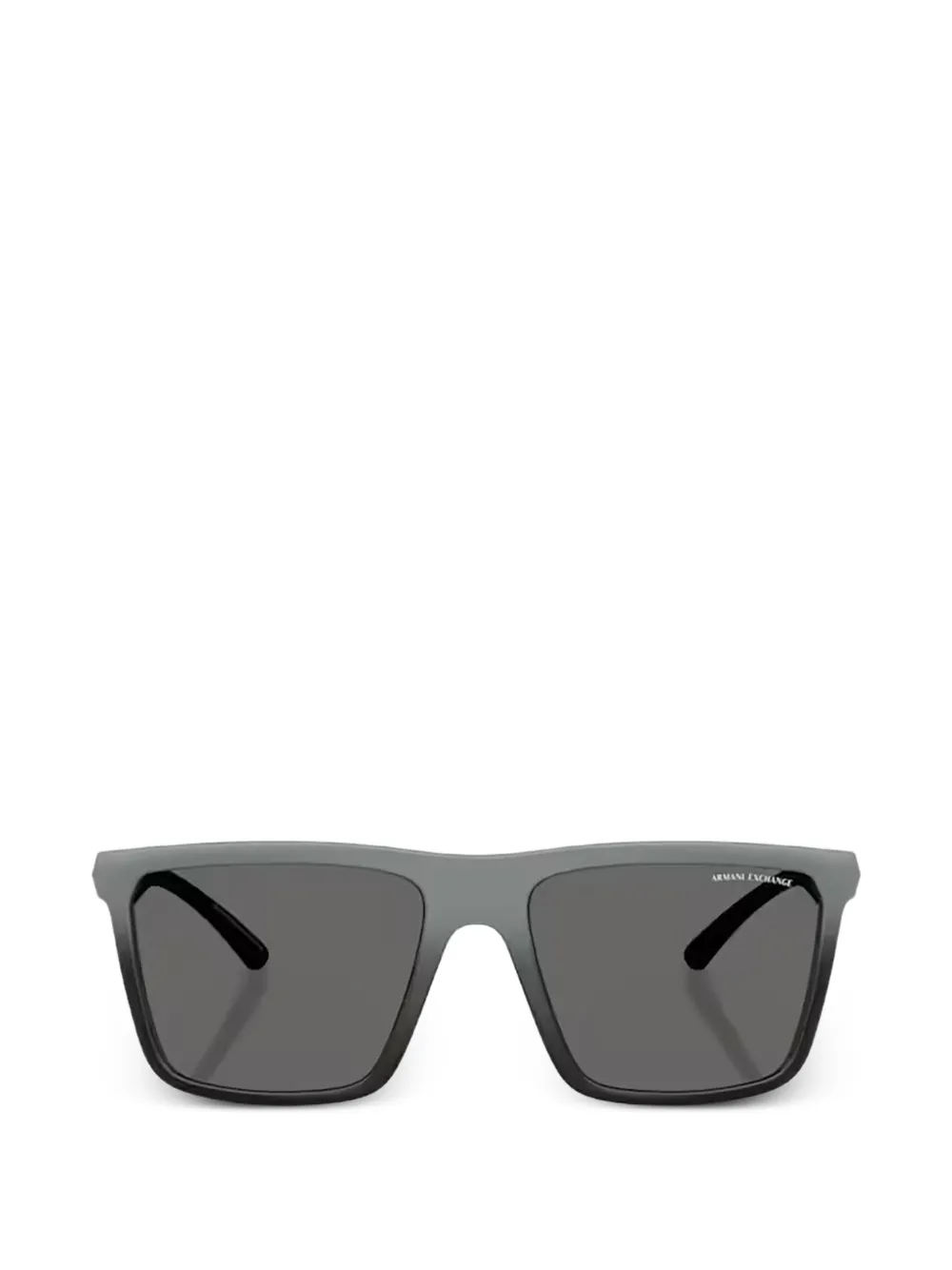 Armani Exchange 哑光方框太阳眼镜 | 灰色 | Image 1