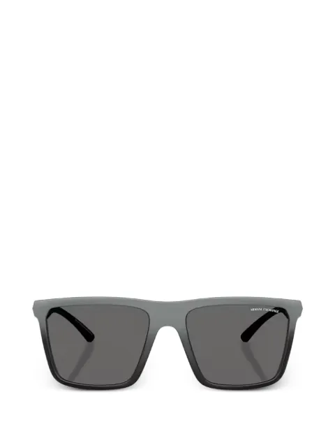 Armani Exchange Eckige Sonnenbrille mit mattem Finish