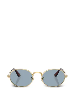 Ray-Ban リムレス オーバルサングラス | ゴールドトーン | FARFETCH JP